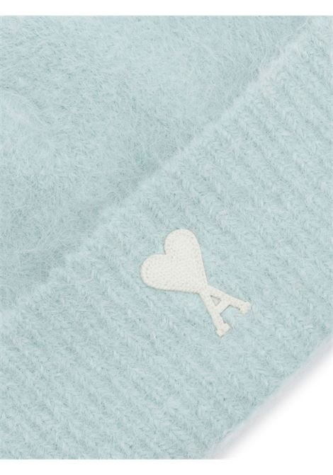 Light blue Ami de Coeur beanie hat Ami paris - unisex AMI PARIS | UHA105KN0032482